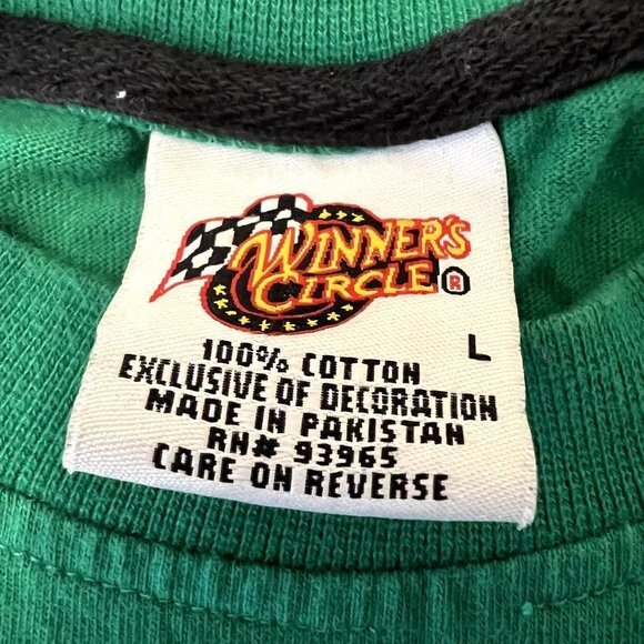 Nascar #18 Interstate Battery‎ T-shirt, green size L - Picture 3 of 8
